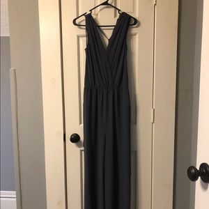 Wide Leg Dressy Jumpsuit. Size Medium